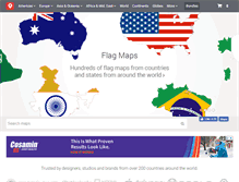 Tablet Screenshot of freevectormaps.com